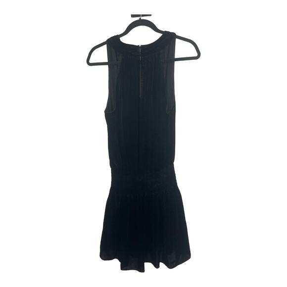 Ramy Brook Dress Jerry Velvet Minidress black Medium M - Picture 5 of 5